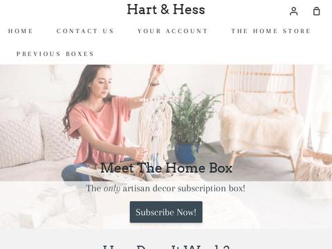 Hart & Hess Coupons and Promo Code