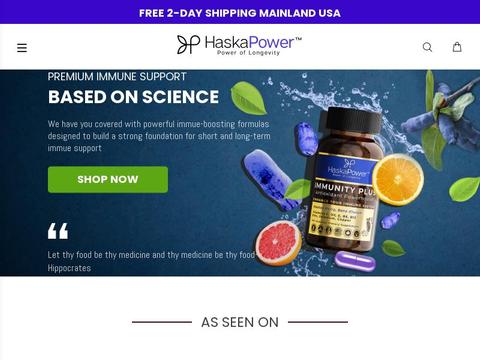 Haskapower.com Coupons and Promo Code