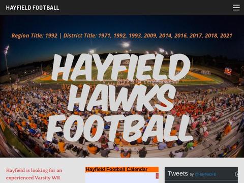 Hayfieldfootball.Com Coupons and Promo Code
