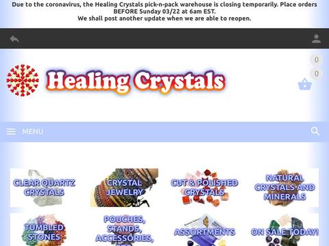 Healing Crystals Coupons and Promo Code