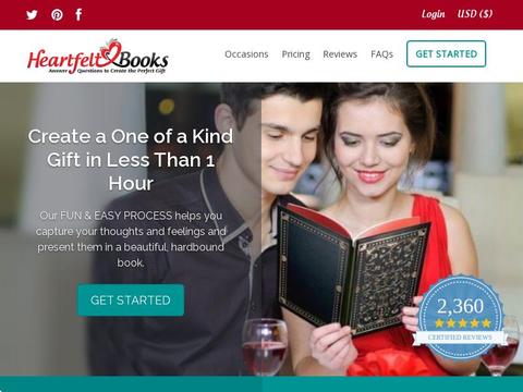 Heartfeltbooks.com Coupons and Promo Code