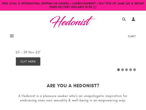 Save 25% OFF STOREWIDE with Hedonisttribe Coupon Code