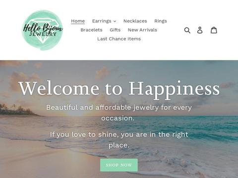 Hello Bijoux Jewelry Coupons and Promo Code