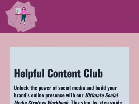 Helpful Content Club Coupons and Promo Code