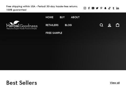 herbalgoodnessco Coupons and Promo Code