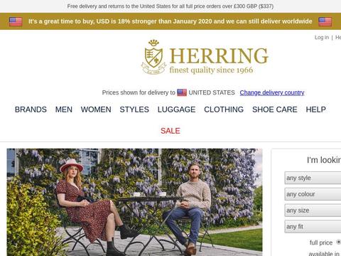 Herring Shoes Coupons and Promo Code