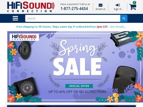 Hifisoundconnection.com Coupons and Promo Code
