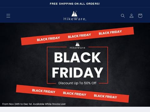 HikeWare Coupons and Promo Code