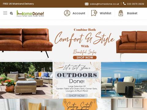 Homedone.Co.Uk Coupons and Promo Code