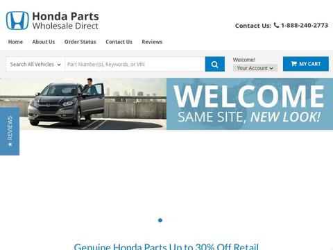 Hondapartswholesaledirect.Com Coupons and Promo Code