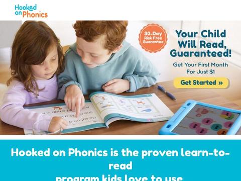 Hooked On Phonics Coupons and Promo Code