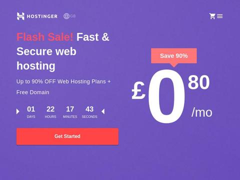 Hostinger.Co.Uk Coupons and Promo Code