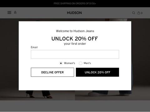 Hudson jeans Coupons and Promo Code