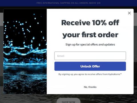 HydroItems Coupons and Promo Code