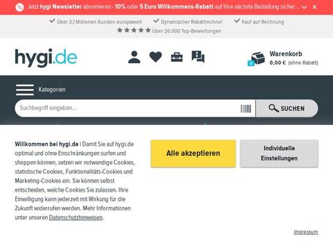 Hygi DE Coupons and Promo Code
