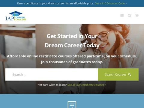 IAP Career College Coupons and Promo Code