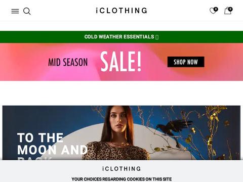 iCLOTHING Coupons and Promo Code