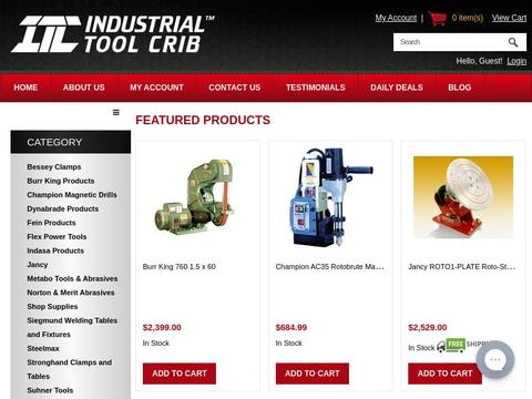 Industrial-Toolcrib.com Coupons and Promo Code