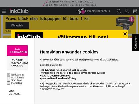 inkClub SE Coupons and Promo Code