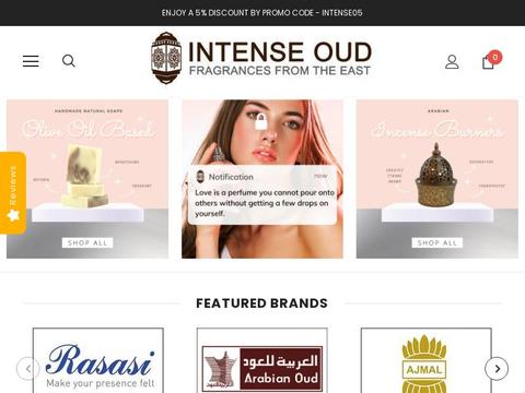 Intense Oud Coupons and Promo Code