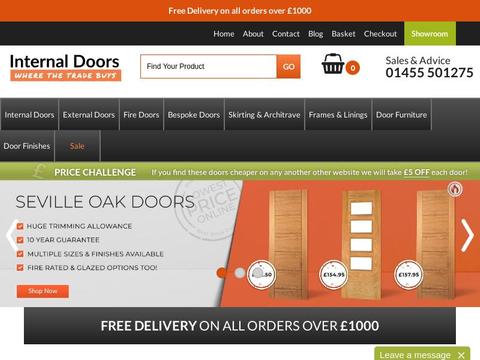 Internaldoors.Co.Uk Coupons and Promo Code