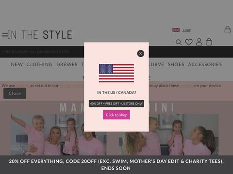 Inthestyle.Com Coupons and Promo Code