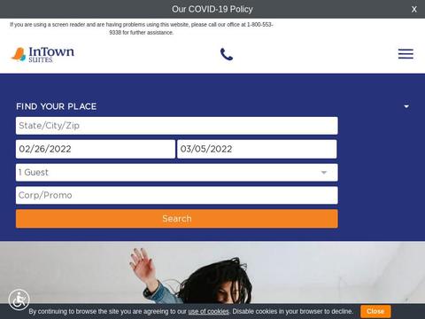 Intownsuites.com Coupons and Promo Code