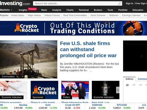 Investing.Com Coupons and Promo Code