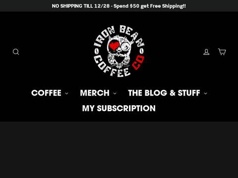 Iron Bean Coffee Coupons Iron Bean Coffee Coupons and Promo Code