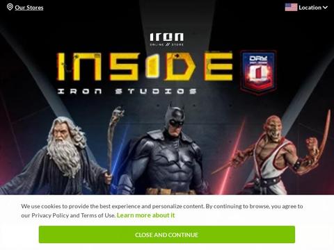 Iron Studios Coupons and Promo Code
