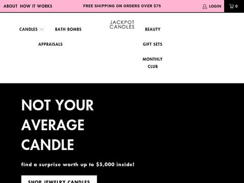 Jackpot Candles Coupons and Promo Code