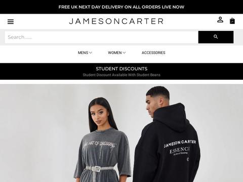 Jamesoncarterofficial.Com Coupons and Promo Code