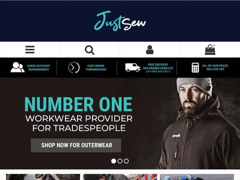Justsewworkwear.Co.Uk Coupons and Promo Code