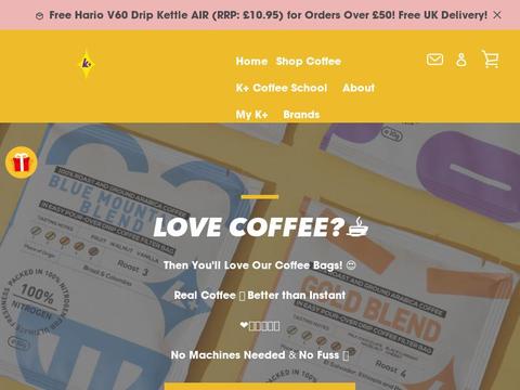 K+ Coffee Coupons and Promo Code