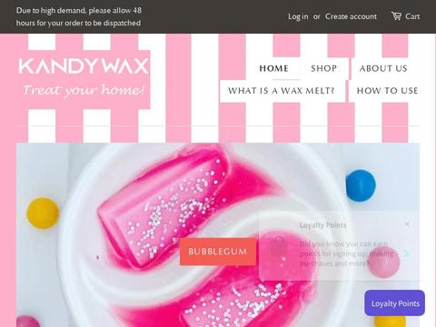 KANDYWAX Coupons and Promo Code