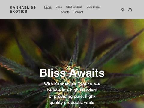 Kannabliss Exotics Coupons and Promo Code