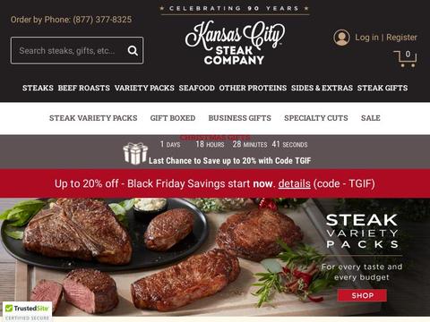 Kansas City Steak Coupons and Promo Code