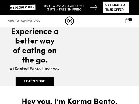 Karma: The Ultimate Bento Lunch Box Coupons and Promo Code