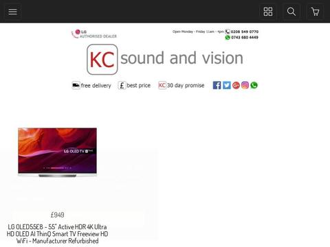 Kcsoundandvision.Com Coupons and Promo Code