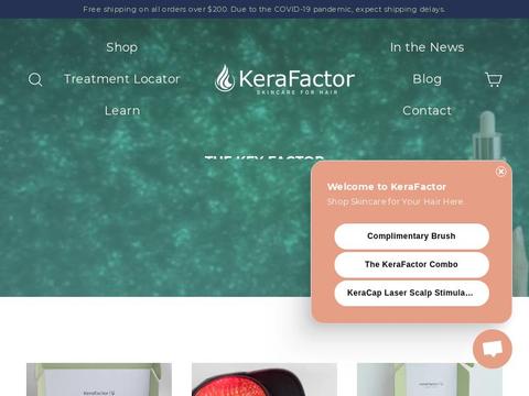 KeraFactor Coupons and Promo Code
