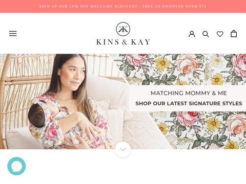 Kins & Kay Coupons and Promo Code
