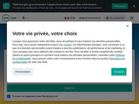 Kiwi.com Coupons and Promo Code