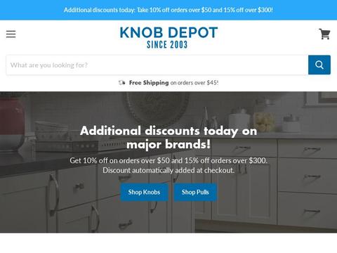 Knobdepot Coupons and Promo Code