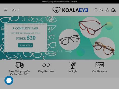 Koalaeye Eyeglasses Coupons and Promo Code
