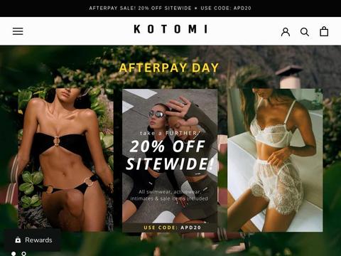 kotomiswim Coupons and Promo Code