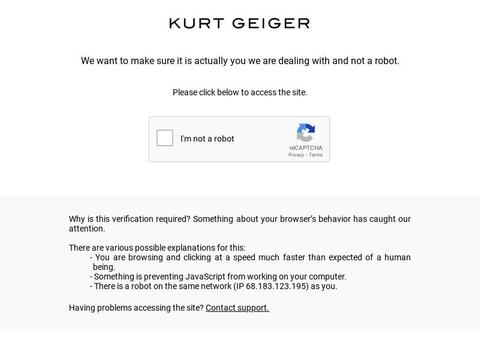 Kurt Geiger WW Coupons and Promo Code