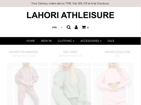 Lahori Athleisure Coupons and Promo Code