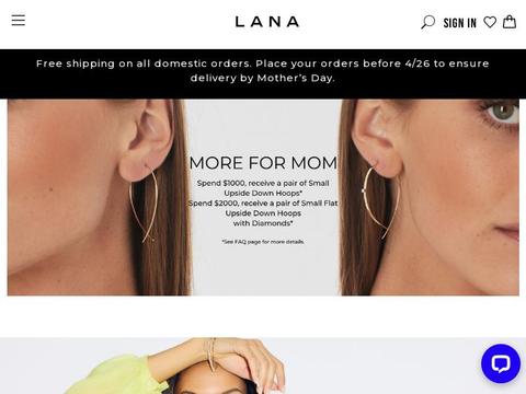 Lana Jewelry Coupons and Promo Code