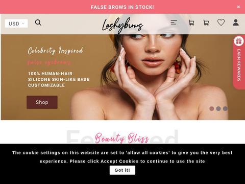 LASHYBROWS Coupons and Promo Code