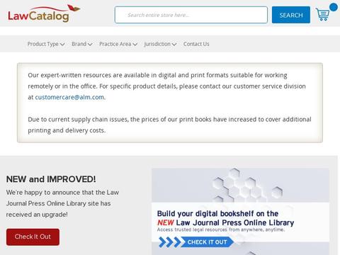 Law Catalog Coupons and Promo Code